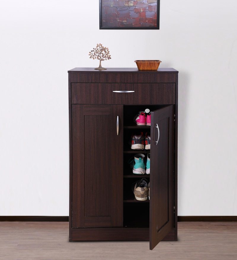 Two Door Shoe in Honey Colour by Godrej Interio by Godrej