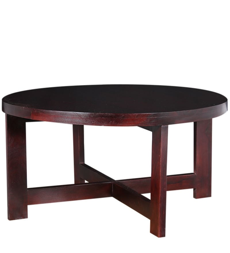 Round Coffee Table With Stools By Mudramark Line