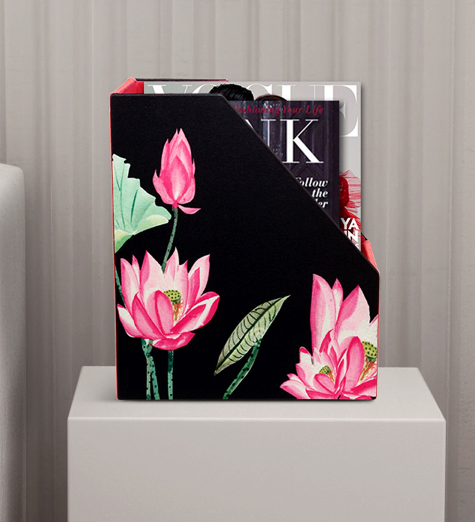 Buy Engineered Wood In Black Colour Magazine Rack at 76 OFF by SEJ By