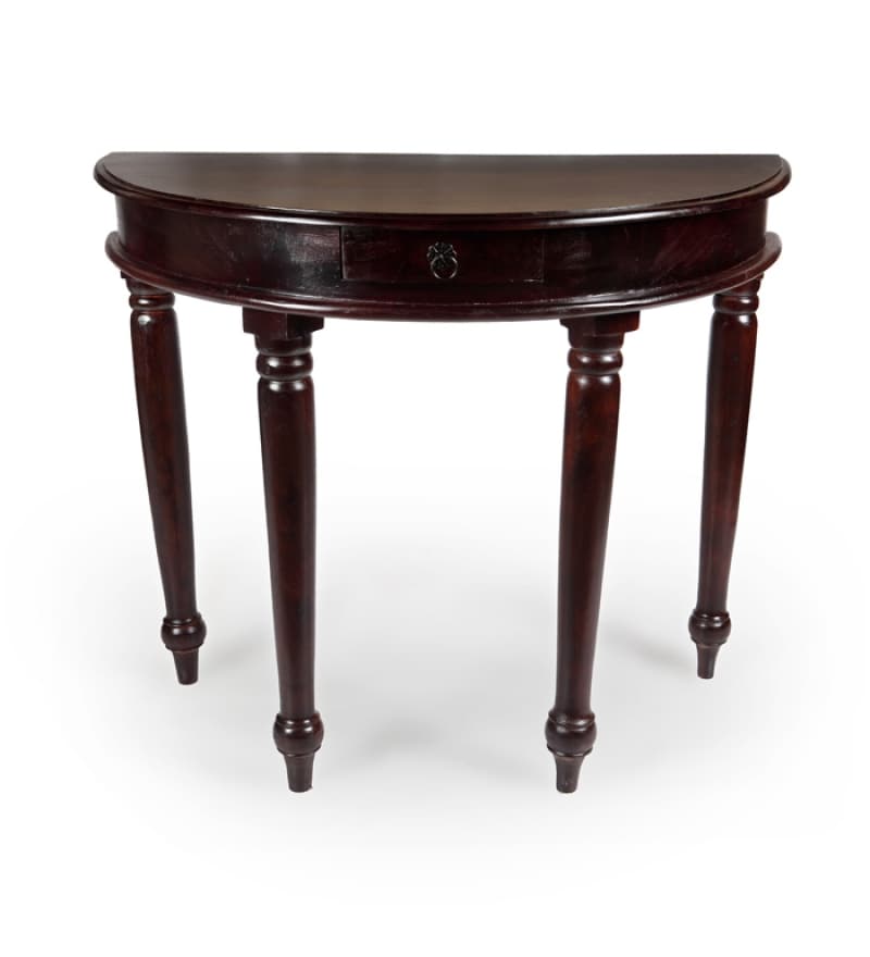 Vintage Semi Circular Console Table by Mudramark Online Contemporary