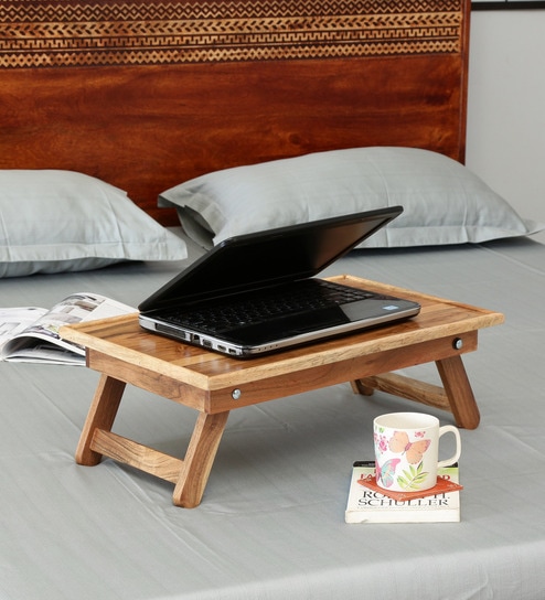 pepperfry study table for bed