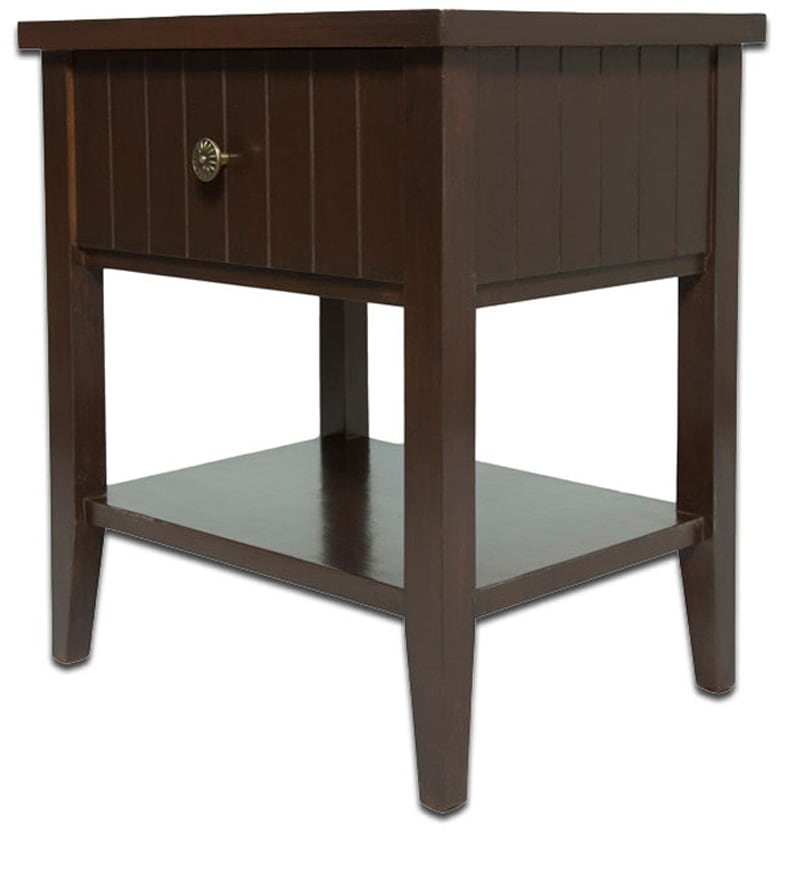 Single Solace Bed Side Table by Lakdi Ki Kathi by Lakdi Ki Kathi Online