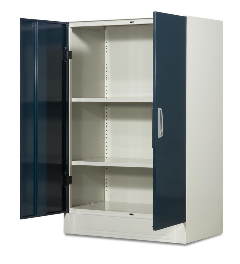 Buy Slimline Minor Two Door Wardrobe in Pacific Blue Color 