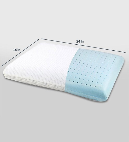 Buy Snow Cool Gel Infused Memory Foam 24x16 Set Of 2 Pillow