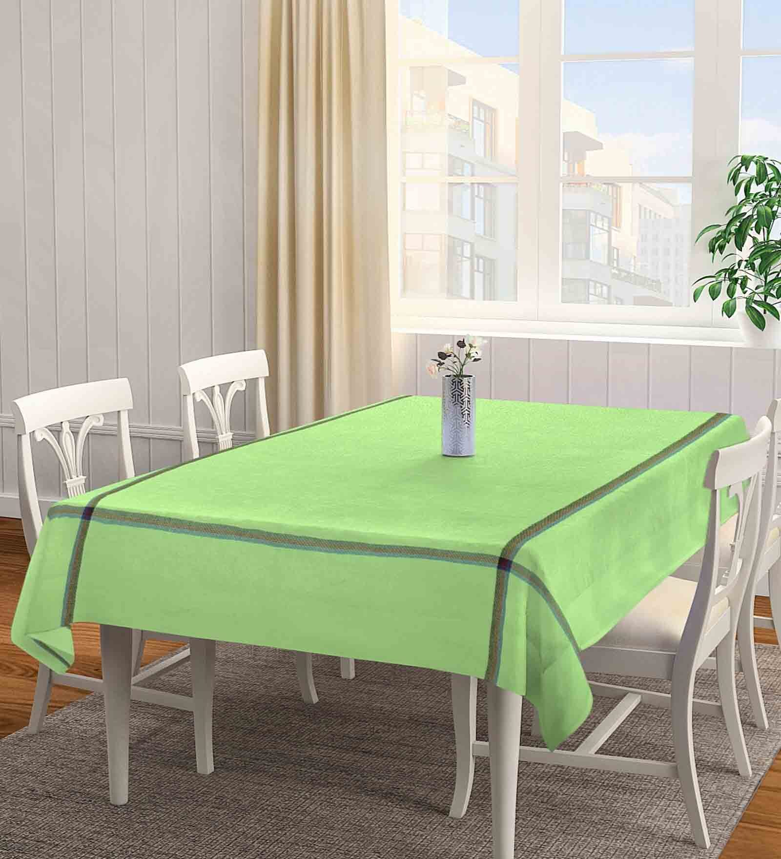 Buy Solid LightGreen (60x60) Cotton Table Cover at 82 OFF by Klotthe