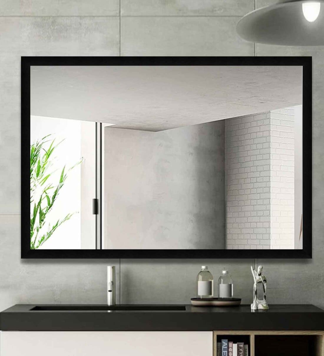 Rectangular Mirror atelieryuwa.ciao.jp