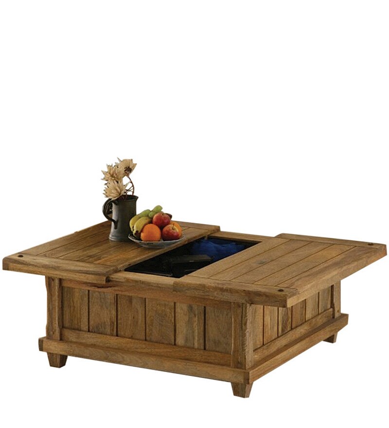 Buy Storage Coffee Table by Wood Dekor Online Contemporary Coffee