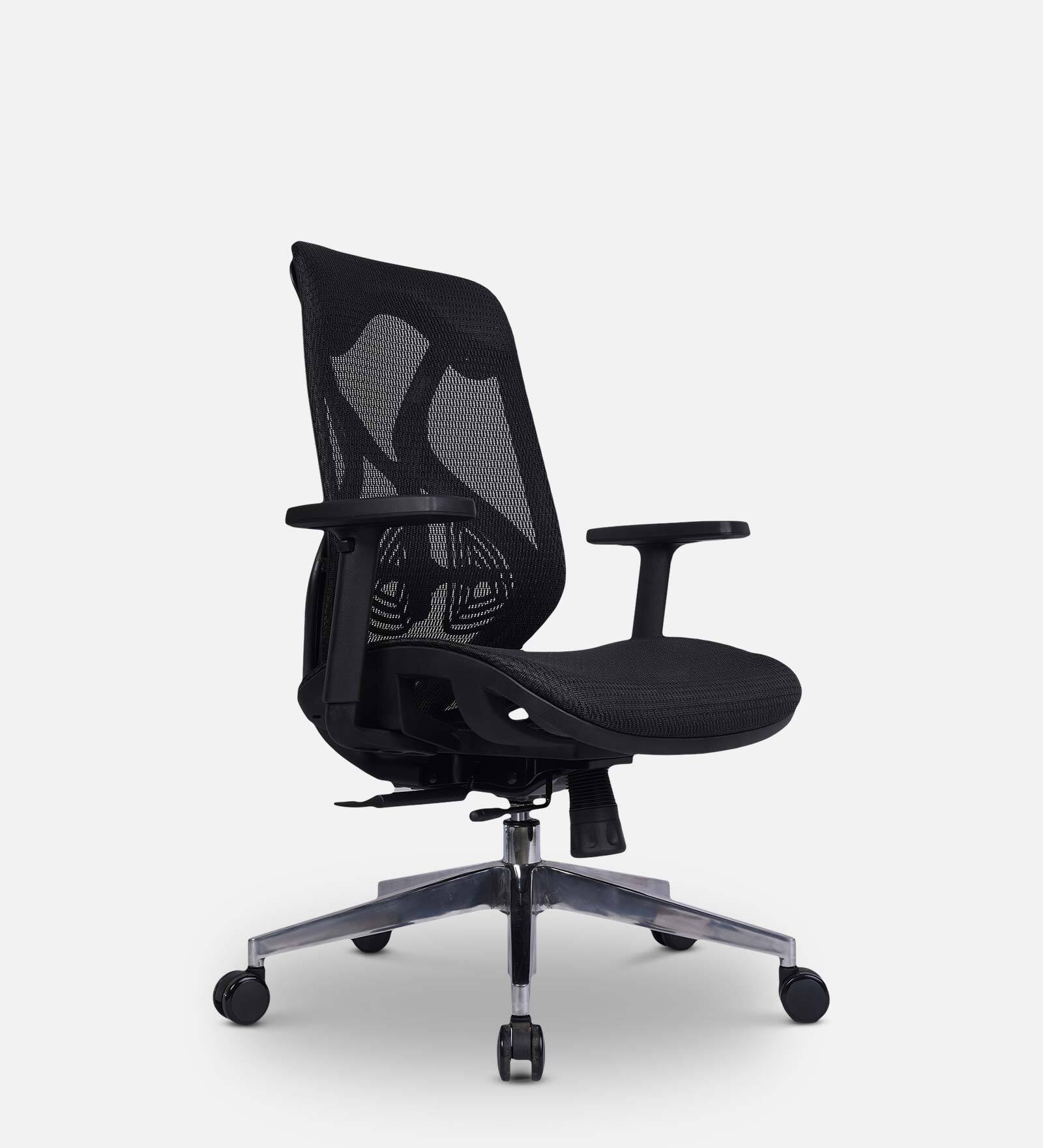Buy Sydney High Back Ergonomic Chair in Black Colour at 15 OFF by Rose