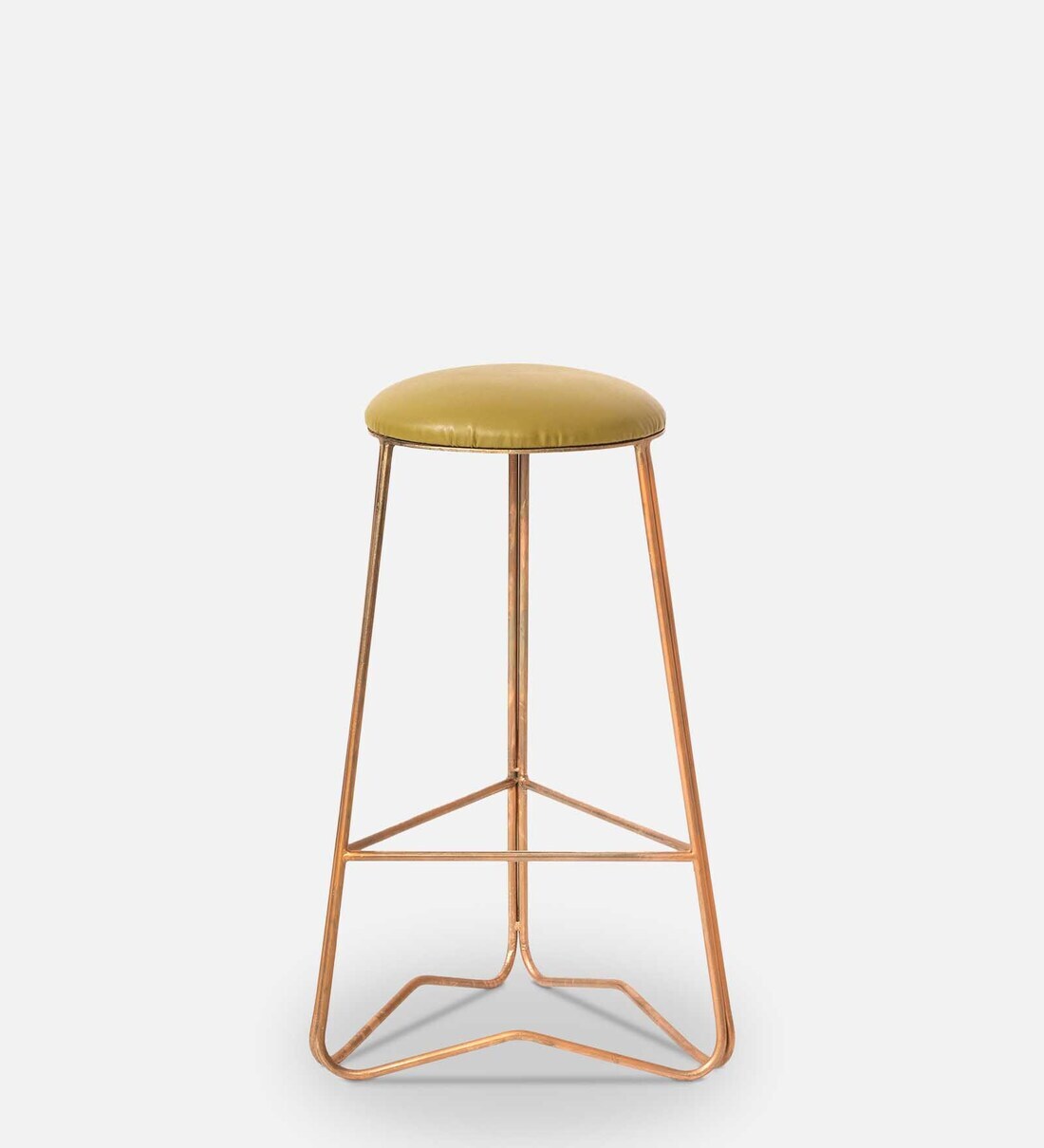 Buy Trinity Metal Bar Stool In Pale Green Colour at 100 OFF by Home
