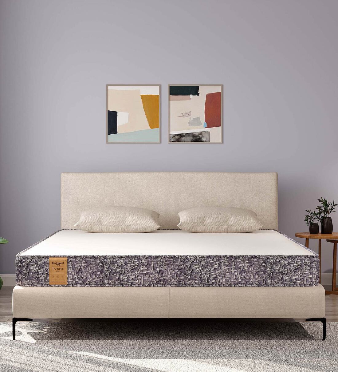 Buy TrueLove Pro 6 inches Latex Foam King Sized Mattress Online King