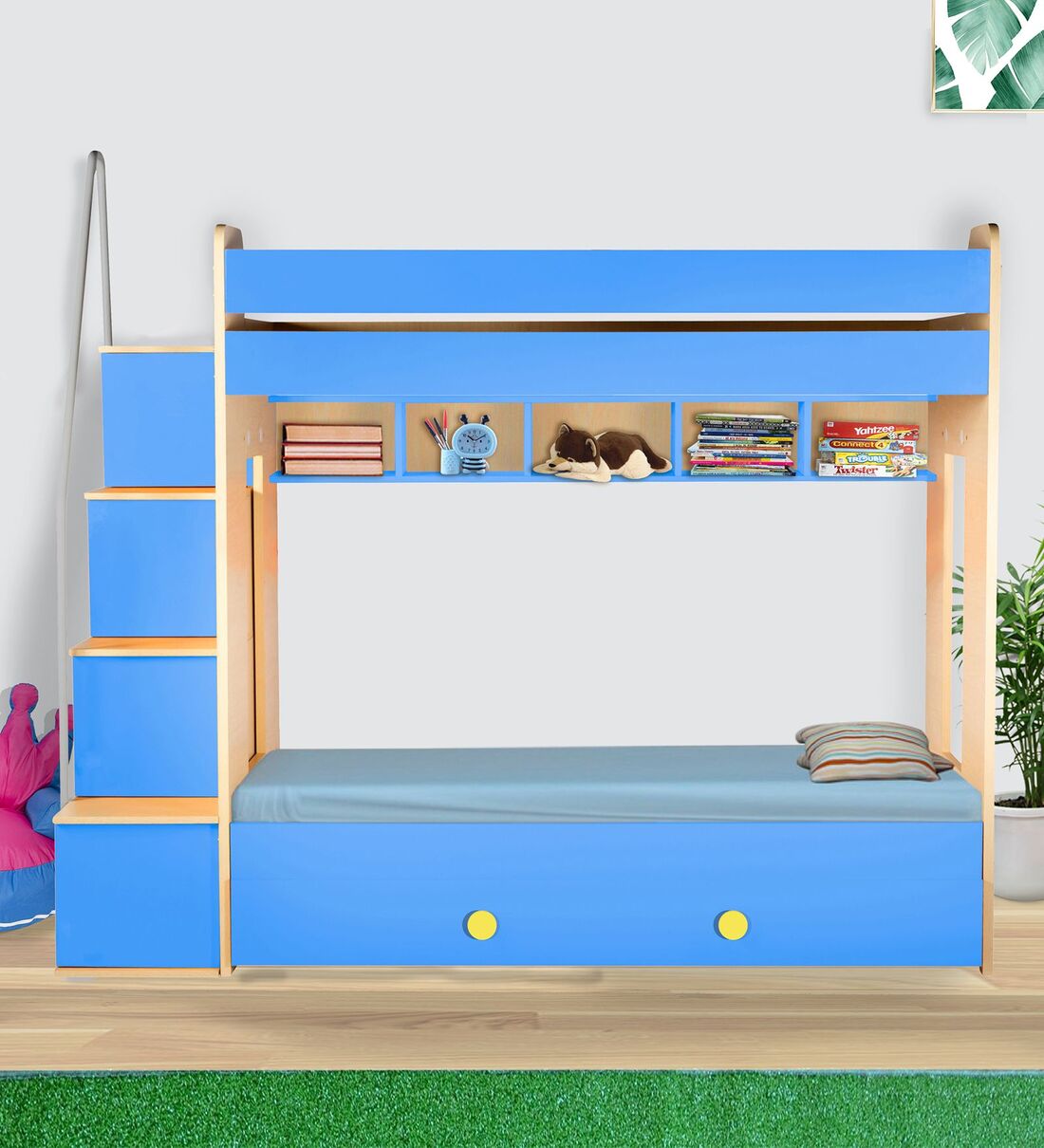 buy-multi-flexi-bunk-bed-in-sky-blue-colour-with-drawer-storage-at-10