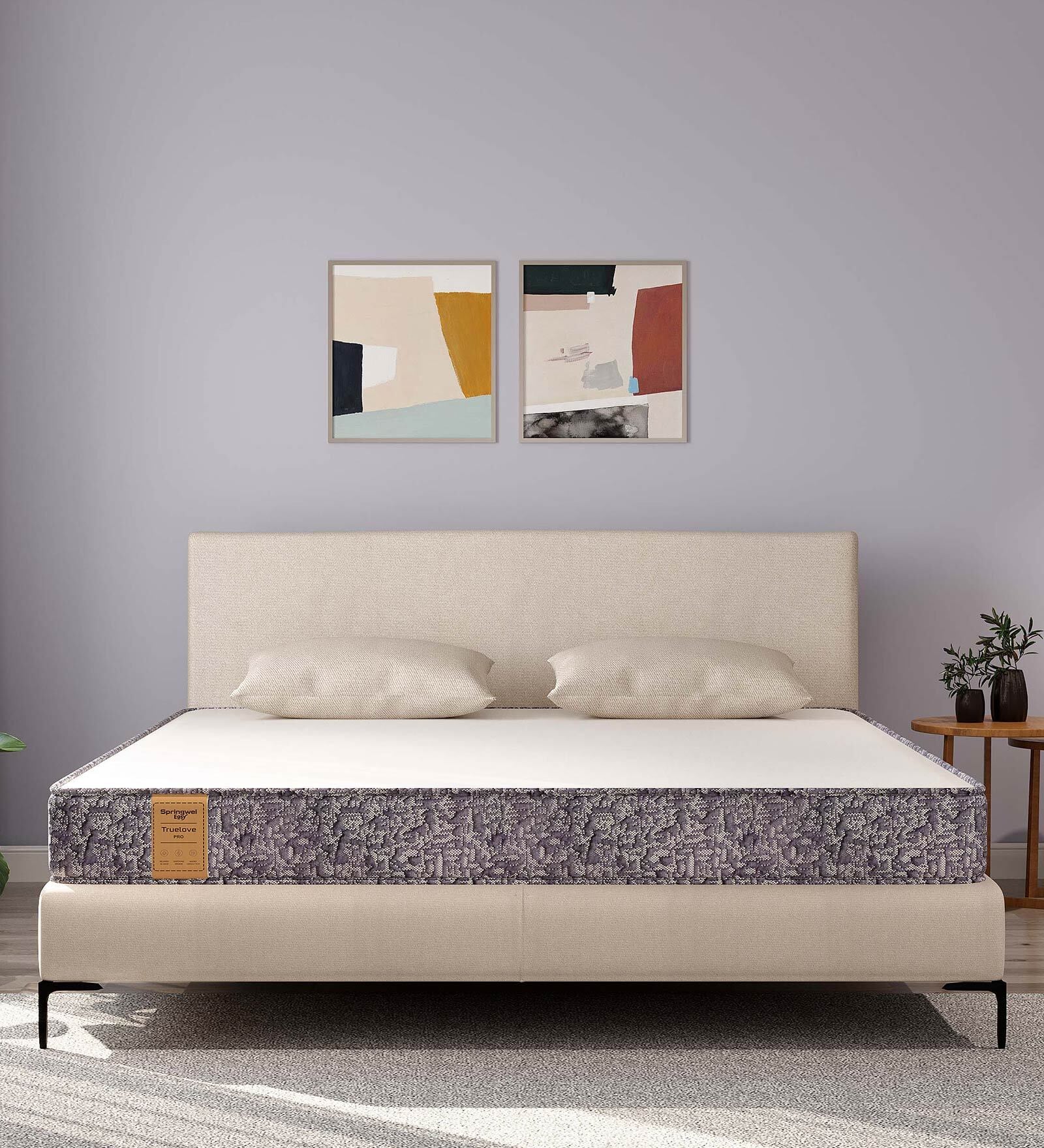 Buy TrueLove Pro 6 inches Latex Foam King Sized Mattress Online King Size Latex Mattresses