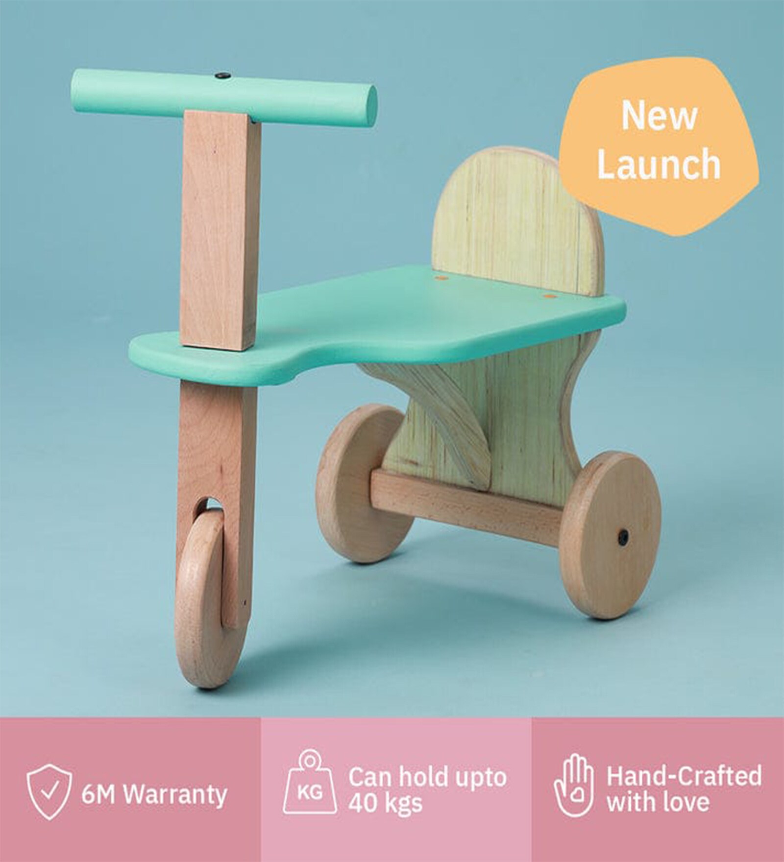 Ariro Toys Tuk Tuk- The Tricycle- Pink