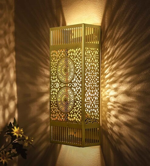 Turkish Moroccan Wall Sconce Lamp, Wall Mounted Porch Light, Full Rectangle Offers & Cashback