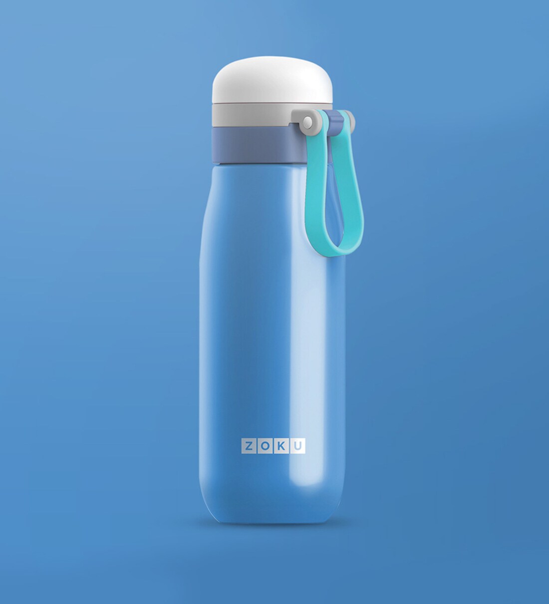 Buy Kent 500ml Blue & white Stainless Steel Bottle Online Bottles