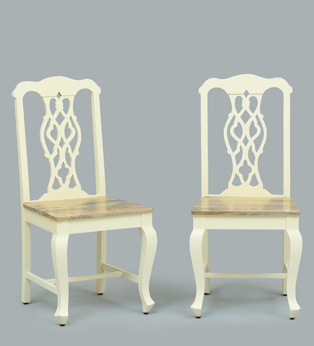 Buy Versaille Solid Wood Dining Chair In Tulip Finish (Set Of 2 ) at 20