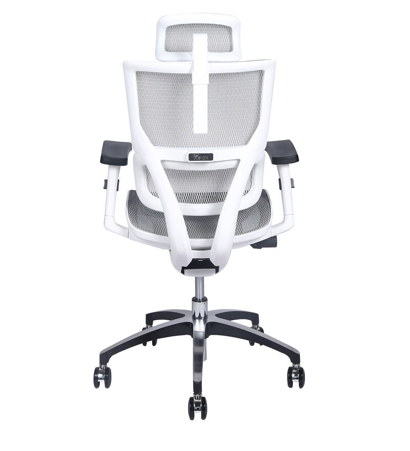 Imported Ergonomic Chair In White Colour By Misuraa