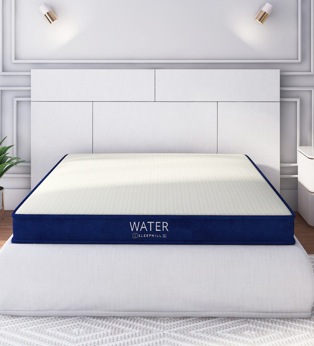 Buy Water Orthopedic 6 Inch HD Foam Queen Size Mattress Online Queen Size Foam Mattresses