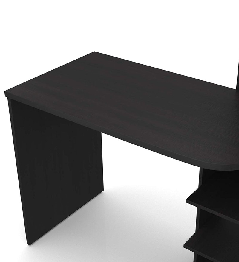 Buy Wesley Study Table in Wenge by Forzza Online Modern Writing