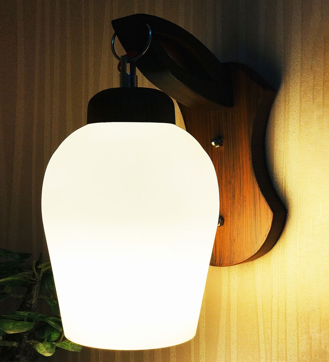 Quicklime Lamp Buy White Glass and Wood Wall Light by Lime Light Online - e2 - e2 ...