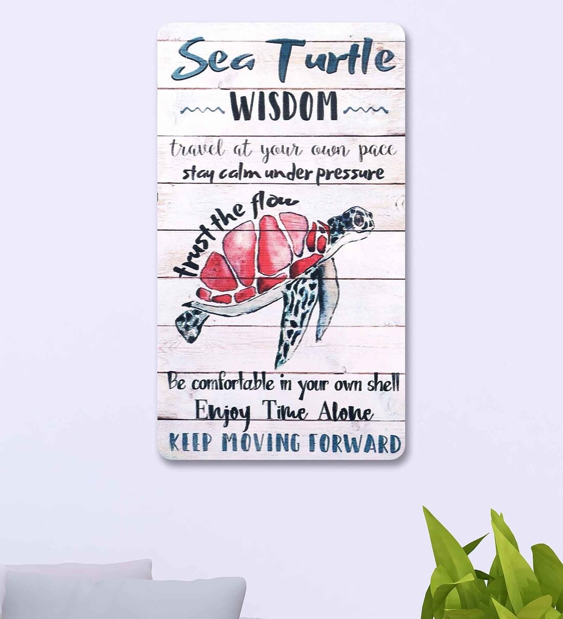 Buy Wisdom Words Wall Hanging at 41 OFF by POSH N PLUSH Pepperfry