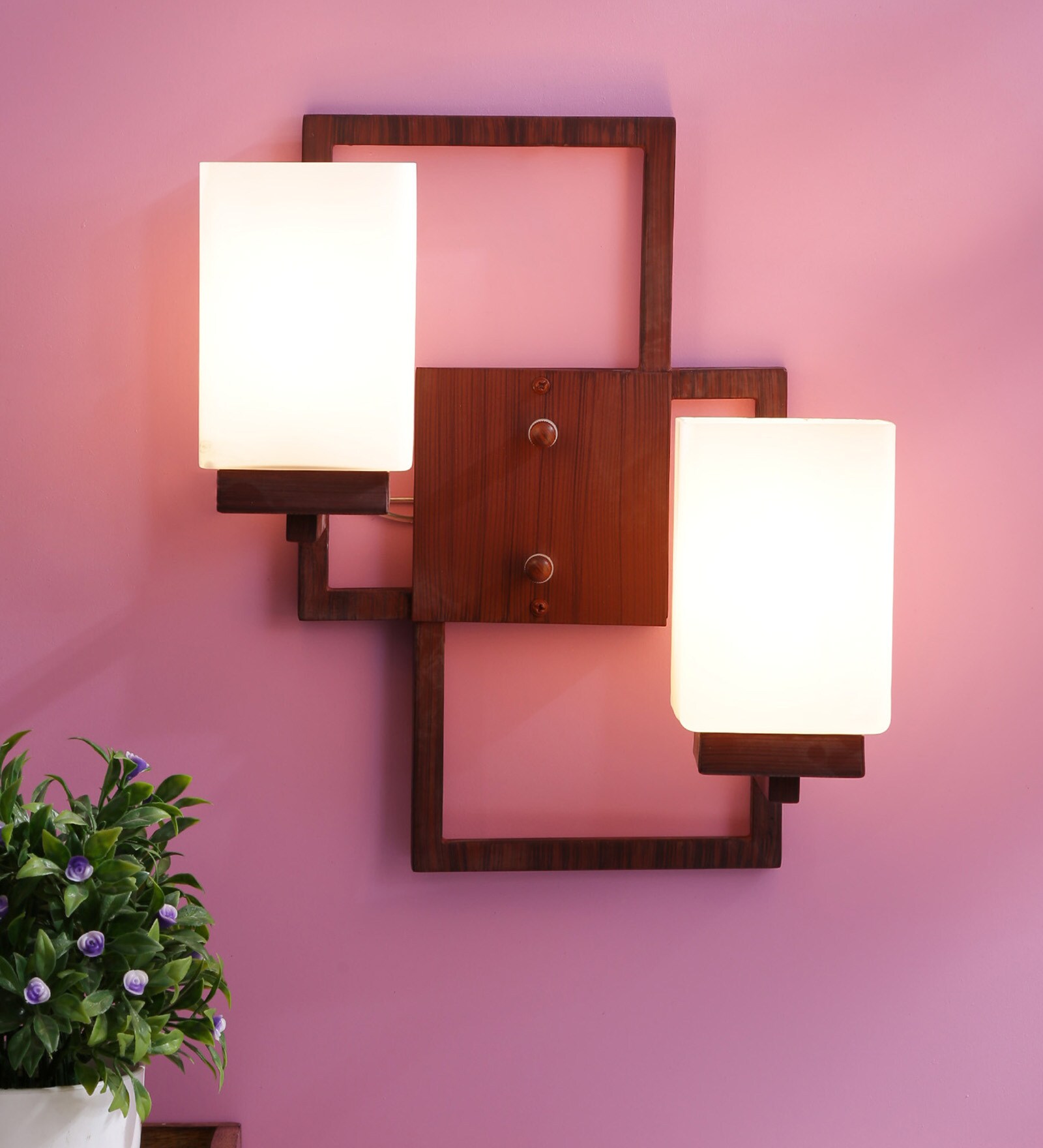 Buy Alper White Metal Wall Sconces by LeArc Designer Lighting at 42