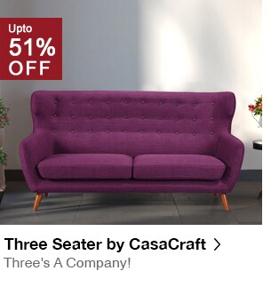 Three Seater by CasaCraft